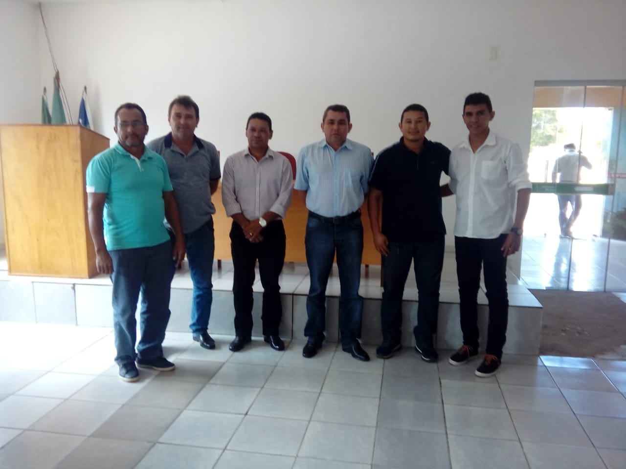 Vereadores e suplente Valdeci